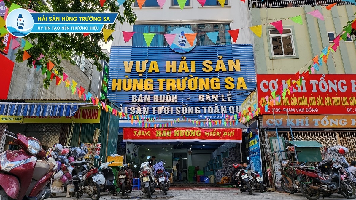 hải sản hùng trường sa cơ sở 1