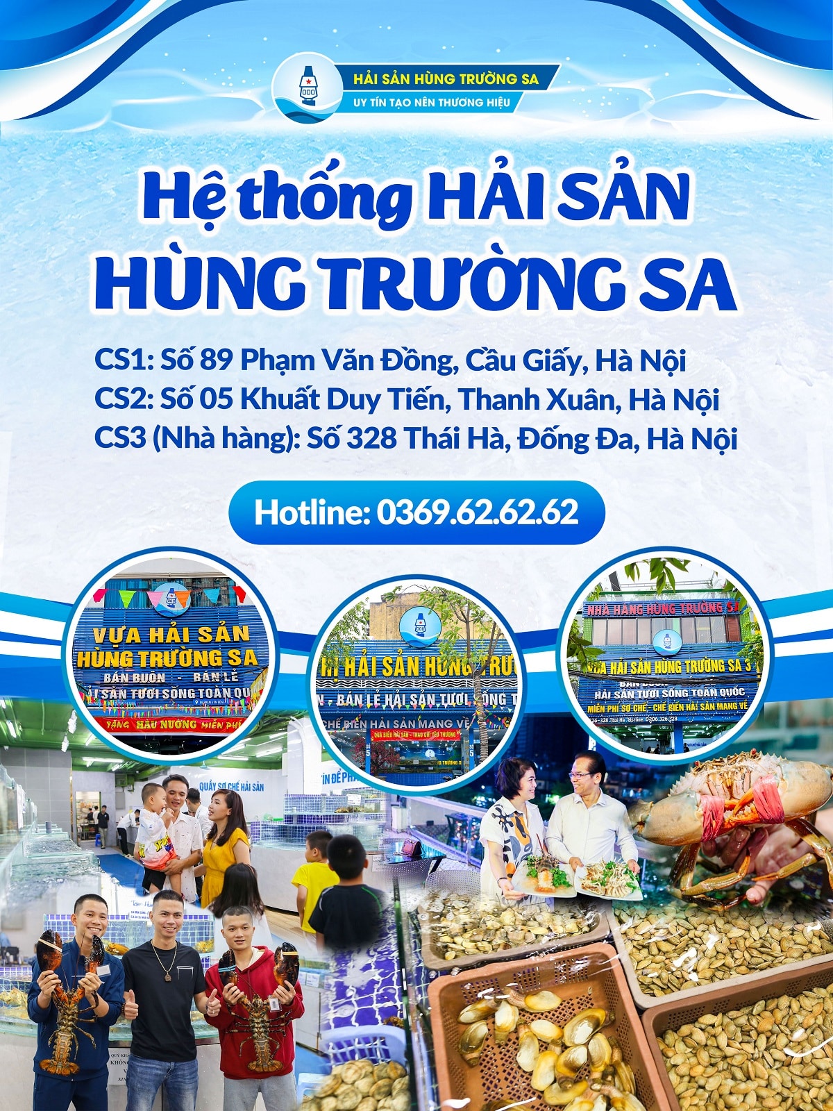 hệ thống hải sản hùng trường sa