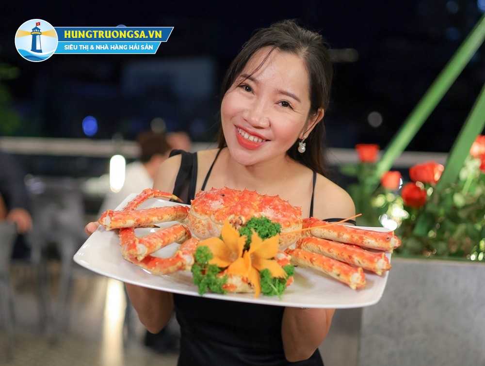cách ăn cua hoàng đế 1
