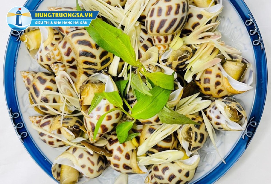 cách làm ốc hương hấp sả