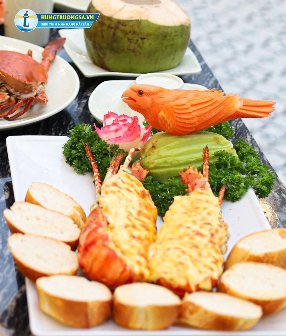 tôm hùm bông nướng phô mai 1