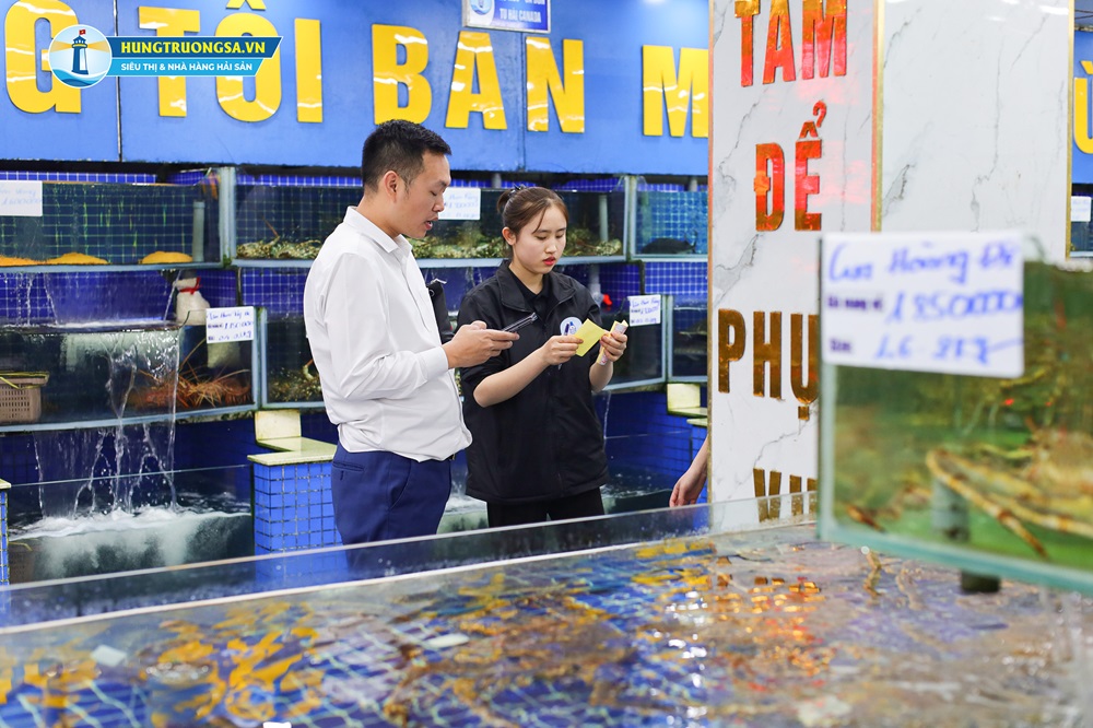 hải sản ngon hà nội