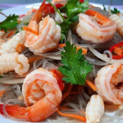 nộm miến hải sản