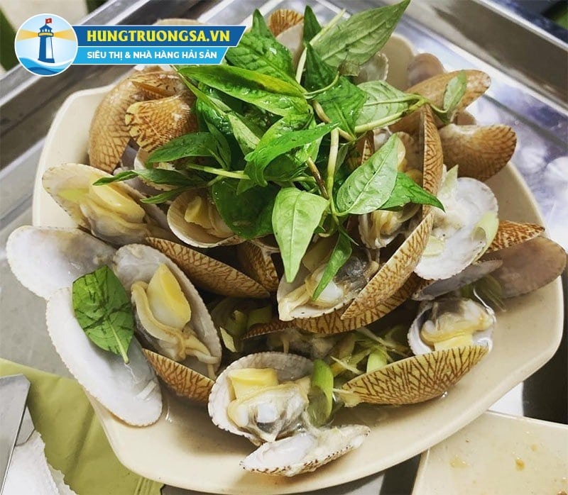 Ngao hoa hấp thái với giá trị dinh dưỡng cao