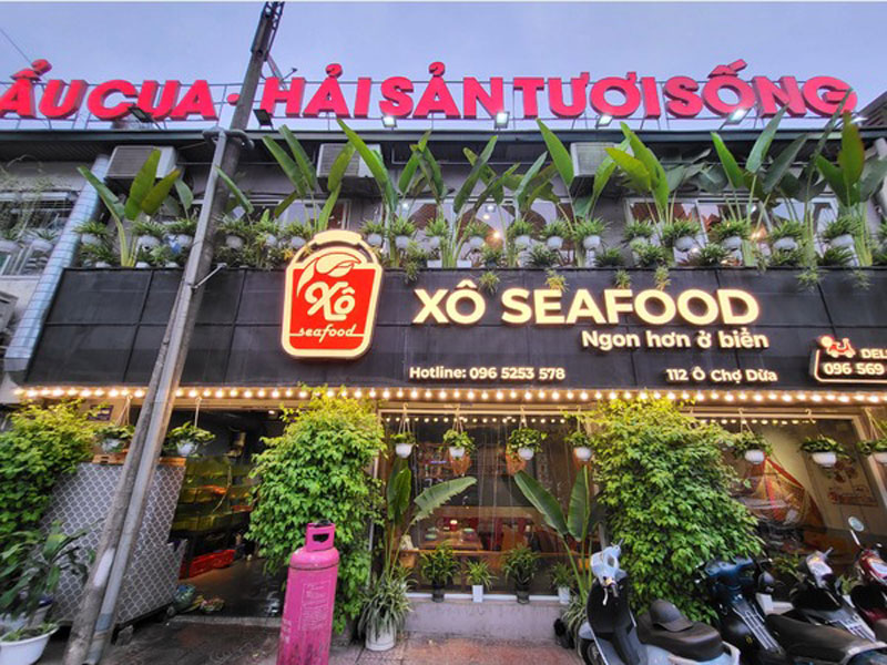 Nhà hàng hải sản ngon tại Đống Đa Xô Seafood