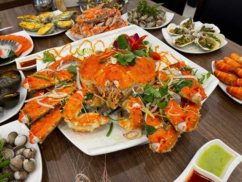 Cua hoàng đế – “Vua hải sản” mùa đông