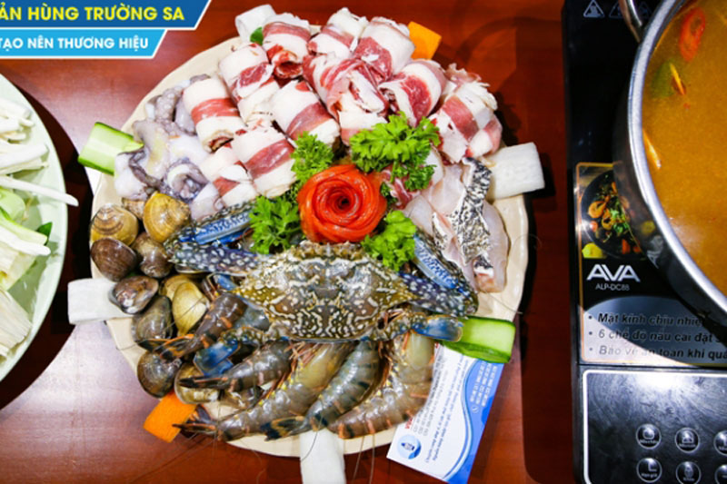 Món ăn đa dạng phù hợp với từng người