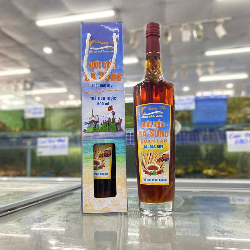 Nước mắm sá sùng Hùng Trường Sa