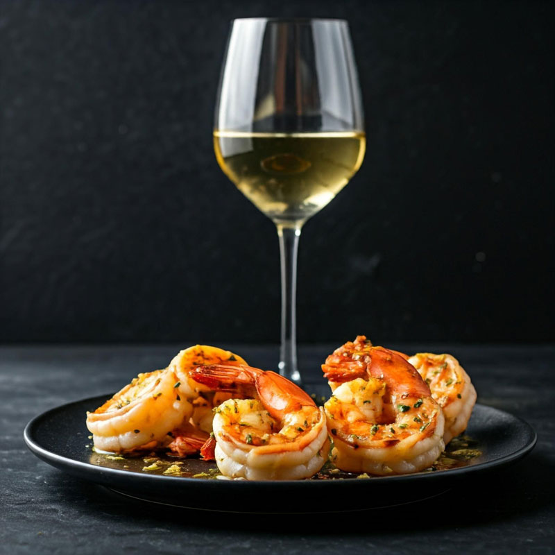 Món bơ tỏi phù hợp với rượu vang trắng