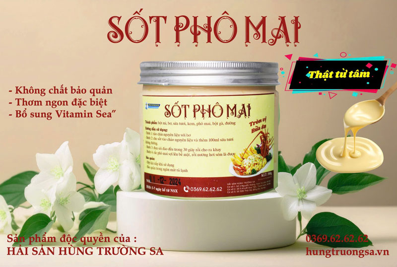 Sốt phô mai tại Hùng Trường Sa