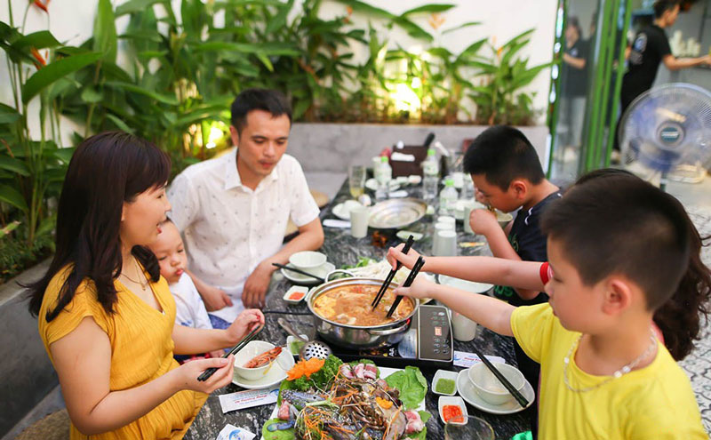Hùng Trường Sa chính là địa điểm liên hoan riêng tư và thoáng mát